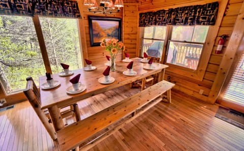 Custom made 7 foot table.