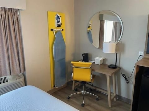 In-room safe, desk, blackout drapes, iron/ironing board