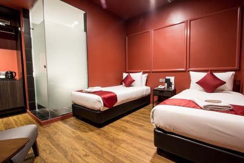 Standard Twin Room, No Windows | In-room safe, iron/ironing board, free WiFi, bed sheets