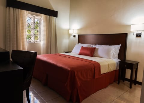 Premium Room, 1 King Bed, Refrigerator | Blackout drapes, free WiFi, bed sheets, wheelchair access