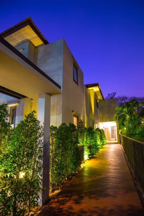 9 Bedroom Villa with Private Pool | Front of property - evening/night