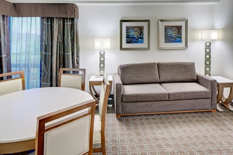 Suite, 1 King Bed, Non Smoking | Premium bedding, down comforters, pillowtop beds, in-room safe