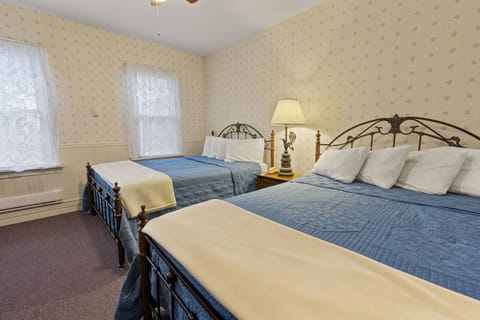 Standard Room, 2 Queen Beds | Free WiFi, bed sheets