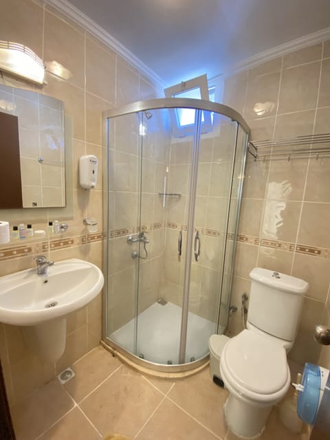 Standard Triple Room | Bathroom | Shower, free toiletries, hair dryer, bathrobes