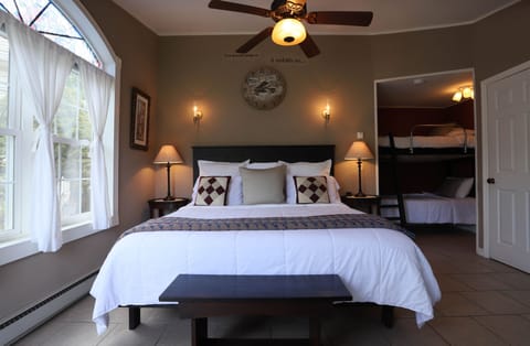 Family Cabin, Multiple Beds, Patio, Garden Area | Premium bedding, individually decorated, individually furnished, desk