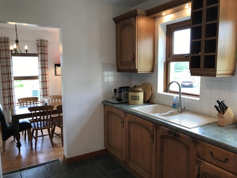 Kitchen through to dining area
