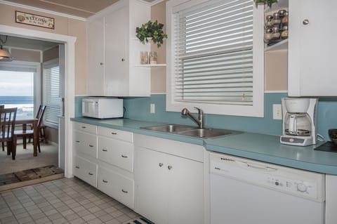 Kitchen looking toward dining room.