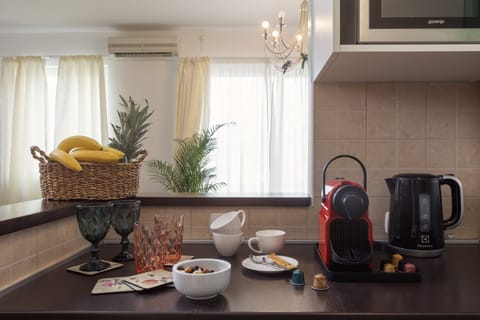 Deluxe Apartment, 2 Bedrooms, Balcony | Coffee and/or coffee maker