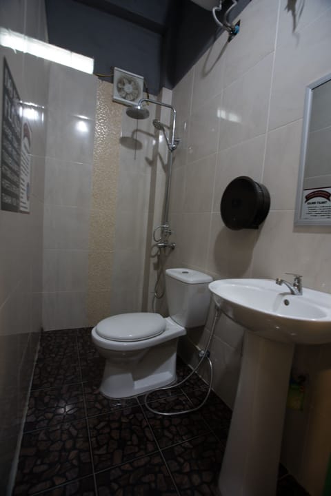Standard Shared Dormitory | Bathroom | Shower, hair dryer