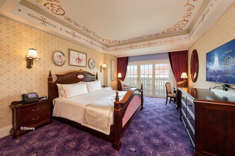 Kingdom Club Cinderella Suite, 2 Double Beds OR 1 King Bed | Minibar, in-room safe, desk, blackout drapes