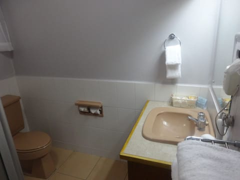 Standard Room, Multiple Beds, Non Smoking | Bathroom | Shower, free toiletries, hair dryer, towels