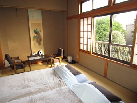 Japanese Style Room with Garden View 202 | In-room safe, individually decorated, individually furnished, desk