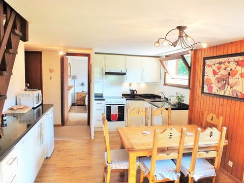 Kitchen and dining area
