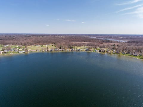 Beautiful lake.  Low boat traffic.  Private lake with no public launch.  