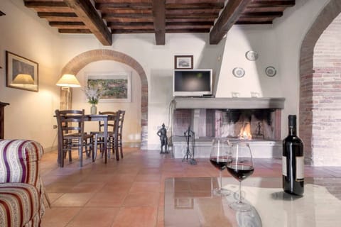 Superior Apartment, 2 Bedrooms | Living area | TV