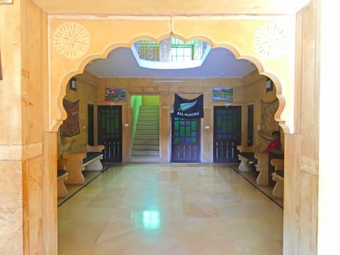 Interior entrance