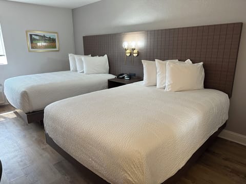 Double Room | Premium bedding, desk, blackout drapes, iron/ironing board