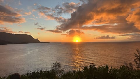 Sunset over Bali Hai, Hanalei Bay