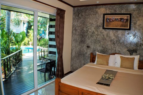 Standard Double Room with Pool View  | View from room