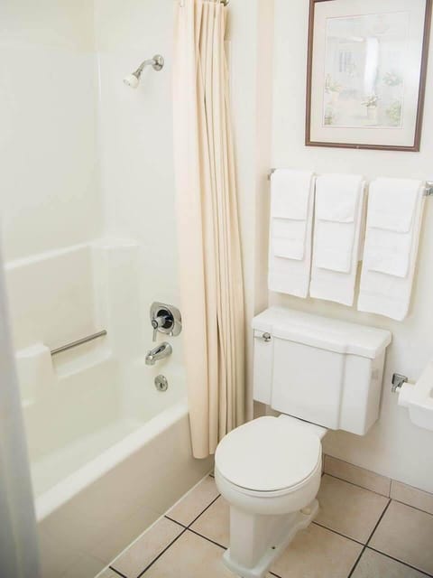 Double Room | Bathroom | Combined shower/tub, towels