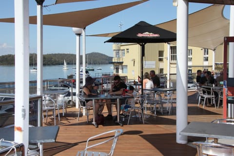 Lunch and dinner served, ocean views 