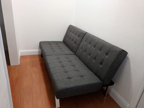 Couch easily turned to a bed