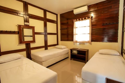 Family Triple Room, 3 Twin Beds | View from room