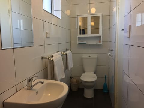 Budget Single Room | Bathroom | Shower, free toiletries, hair dryer, towels