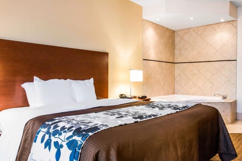 Suite, 1 King Bed, Non Smoking | In-room safe, desk, laptop workspace, soundproofing