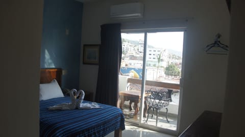 Double Room with Balcony | In-room safe, free WiFi, bed sheets, wheelchair access