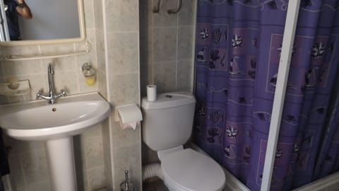 Family Studio, 1 Bedroom, Ensuite | Bathroom | Shower, free toiletries, hair dryer, slippers