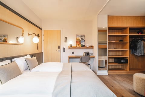 Family Room for 4 people | Premium bedding, in-room safe, desk, blackout drapes