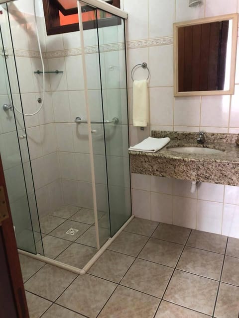 Double Room | Bathroom | Shower, bidet, towels