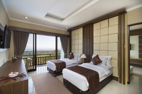 Suite, 2 Twin Beds, Ocean View | View from room