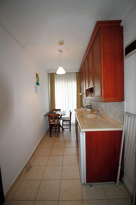 Economy Apartment, 1 Bedroom | Private kitchen | Fridge