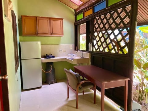 Deluxe Double Room, Kitchen | Private kitchen