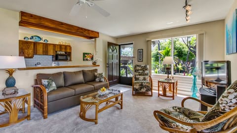 Kitchen and living room