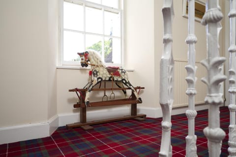 Rocking horse on the landing
