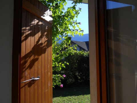 Main bedroom opens onto quiet private garden