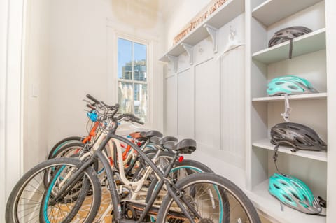 8 Complimentary Bicycles + several toddler/kids bikes