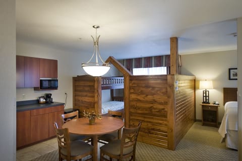 Suite, Multiple Beds | In-room safe, desk, blackout drapes, iron/ironing board