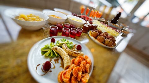 Daily buffet breakfast (EUR 7 per person)