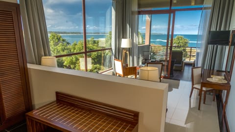 Luxury Room with Panoramic Sea View | View from room