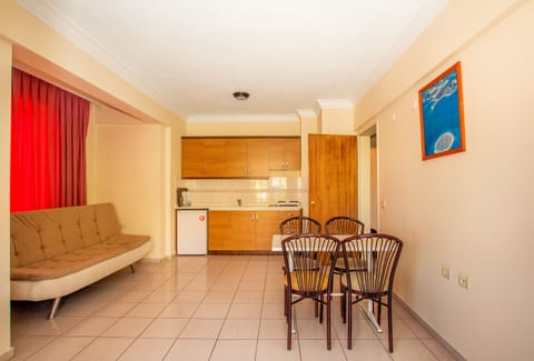 Apartment, 1 Bedroom | Private kitchenette | Fridge, oven, electric kettle