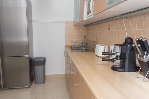 Comfort Apartment, 3 Bedrooms, Garden Area | Private kitchen