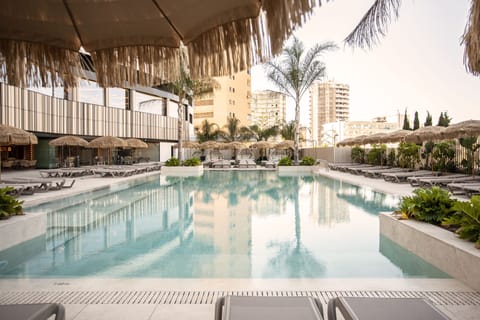 2 outdoor pools, open 9:00 AM to 8:00 PM, sun loungers