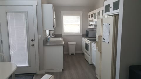 Fully equipped galley kitchen