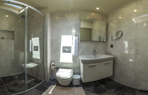 Standard Double Room | Bathroom | Shower, free toiletries, hair dryer, slippers