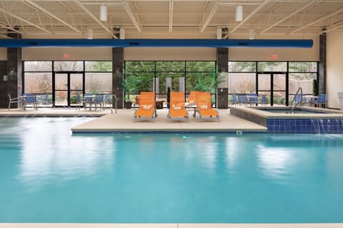 Indoor pool, open 6:00 AM to 11:00 PM, sun loungers