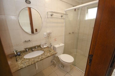 Luxury Suite, Sea View | Bathroom | Shower, designer toiletries, hair dryer, towels